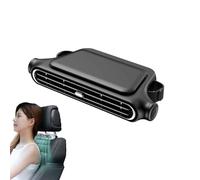 Car Fan for Driver and Passenger's Seat,Car Seat Fans for Backseat Rear Facing,Portable Car Mounted seat Back Cooling Fans with 3 Adjustable Wind Speeds,USB Plug-in Headrest Cooling Fan (Black)