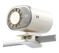 Car Fan - Portable Vehicle Cooling Fan | Head Adjustable Air Circulator with Strong Suction Mount, USB Powered Quiet, Multi Speed Cooling for Cars Trucks, Household Appliances