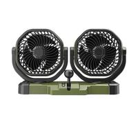 Car Fans That - Blow Cold Air, 360 Degree Rotating, Low Noise Double Head