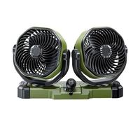 Car Fans That - Blow Cold Air, 360 Degree Rotating, Low Noise Double Head