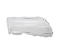 Car Faros 1 Par Cubiertas Faros Delanteros Coche para E46 Serie 3 De 4 Puertas 1998 1999 2000 2001 Carcasa Brillante Cubiertas para Lentes Faros Delanteros Faro Principale Fari(Derecha)
