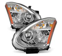 Car Faros 2 Faros Delanteros para Nissan para Rogue 2008 2009 2010 2011 2012 2013 Faro Principale Fari