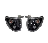 Car Faros 2 Piezas para Nissan para Terrano R50 1995 1996 1997 1998 Refit Luces Giro Delanteras Coche Blancas 26001-0W725 26105-0W725 Faro Principale Fari(Negro)