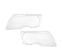 Car Faros 2 Puertas para Serie 3 E46 2DR 1999-2003 para M3 2001-2006 Cubierta Lente Transparente Faros Delanteros Pantalla Lámpara Carcasa Transparente Cubierta Faro Principale Fari(Pair)
