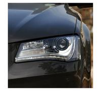 Car Faros Cubierta Lente Faros Delanteros para A8 D4 2011 2012 2013 Carcasa Cristal para Lámpara Pantalla Transparente Accesorios para Coche Faro Principale Fari(Izquierda)