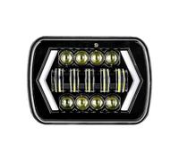 Car Faros Faros Delanteros LED De 5 X 7'' Y 7 X 6'' H6054 H5054 Luces Altas Y Bajas para Savana 1500 2500 3500 Safari K150 K2500 K3500 C1500 C2500 K2500 Y K3500 Faro Principale Fari(PC 1)