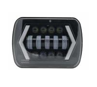 Car Faros Faros Delanteros LED Impermeables De 7 X 6 Y 5 X 7 para Dodge para Ramcharger para Ram para Pickup W250 1988-1993 Luces Altas Y Bajas DRL Faro Principale Fari