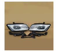 Car Faros Juego Actualización 2 Piezas Faros Delanteros para Q5 2013 2014 2015 2016 2017 Faro Delantero Faro Delantero Faro Delantero Faro Principale Fari(2pcs Upgrade Set)