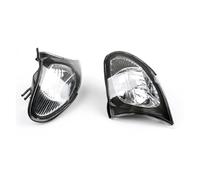Car Faros Luces Esquina para E46 Serie 3 4 Puertas 2002 2003 2004 2005 Transparentes con Detalles Ahumados Faro Principale Fari