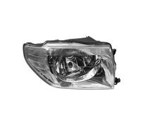 Car Faros MR586046 MR964898 para Mitsubishi para Pajero para IO 1999-2007 Faro Delantero Lámpara Señal Luz De Conducción Lámpara De Señal Conjunto Faro Faro Principale Fari(White Right,with Bulb)
