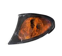Car Faros Para Serie 3 E46 4 Puertas 318i 320i 325i 330i 02-05 Luz Giro Coche Luz Estacionamiento Luz Posición Lámpara Embellecedora Lámpara Antiniebla Delantera Faro Principale Fari(1 pcS yellow Left
