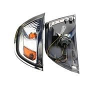 Car Faros para Toyota para Hiace para Regius Luces De Giro Lámpara De Esquina 81510-26140 KCH41 KCH46 RCH46 1KZTE 1997 1998 1999 Blanco Y Negro Un Par Faro Principale Fari(Negro)