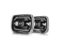 Car Faros para Toyota para Tacoma 1995 1996 1997 Faros Delanteros LED De 7 X 6 Pulgadas, Luz De Señal De Giro DRL, Dot E9, Haz Alto-bajo Superbrillante Faro Principale Fari