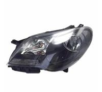 Car Faros Para VW Para POLO 9N3 2006 2007 2008 2009 2010 Parachoques Delantero Faro Delantero Lámpara Luz Antiniebla Conjunto Faros Delanteros Tipo Blanco O Negro Faro Principale Fari(Negro Izquierda)
