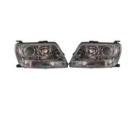 Car Faros Un Par Faros Delanteros Cristal para Coche para Suzuki para Grand para Vitara 2005-2008 2009 2010 2011 2012 2013 2014 2015 35120-65J10 35320-65J10 Faro Principale Fari(218-1135 A)