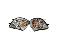 Car Faros Un Par para Mitsubishi para Delica PD8W L400 1998 4M40 4D56 Lámpara De Señal Giro Delantera del Automóvil Luz De Esquina Faro Principale Fari(Blanco)