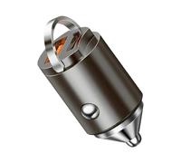 Car Fast Charger, Port Adapter, 0.78x1.49in Powerful Phone Charging Hub, Space Saving Design, Compact Auto Accessory for Automóviles, Sedán, Pickup, Truck Cabins, Road Trips