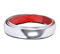 Car Fender Flares Embellecedor Universal Para Guardabarros Borde Rueda Extensores 35/45 Mm Protector Decorativo Cejas Coche(1x Silver 35mm)