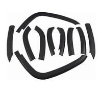 Car Fender Flares Para Jeep Para Compass 2011 2012 2013 2014 2015 2016 ABS Guardabarros Delantero Trasero Protector Moldura Embellecedor