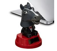 Car Figurines Solar Small Shaking Ornament | Car Wobble Bobble Dashboard Figures For Truck Sedan Pickup Vehicle Suv Desk Shelf Office Home Party Of For And With Fun Decoration And Moving Display