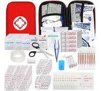 Car First Aid Kits 275Pcs Survival Gear Home Travel Size Small Emergency Kit Tactical Hiking EVA Camping Essentials Backpack Sports Office Boat Urgent Accident