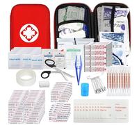 Car First Aid Kits 275Pcs Survival Gear Home Travel Size Small Emergency Kit Tactical Hiking EVA Camping Essentials Backpack Sports Office Boat Urgent Accident