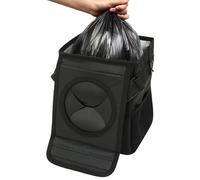 Car Folding Trash Can, Vehicle Dustbin Organizer Holder, Automotive Traveling Garbage Container Can, Portable Rubbish Bin Storage For Mobile Phones Keys Wallets Travel