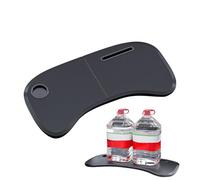 Car Food Tray, Foldable Portable Table, Automotive Seat Organizer, Multi-Use Travel Desk, Steering Wheel Mount Tabletop, for Vehicle, Truck, RV, Road, Offices, Long Trip, Bed, Dinner, Drink, Computer