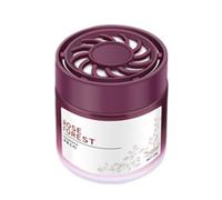 Car Fragrance, Automotive Air Freshener, Aromatherapy Interior Decor, Solid Floral Scent Diffuser with Deodorizing Glass Holder, Long Lasting Oduor Control for Car RV Boat