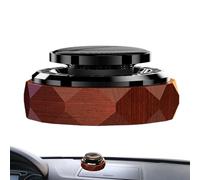 Car Fragrance Diffuser, Solar Energy Rotating Aromatherapy, 18.7/10.8/4.3 Inches, Scented Air Freshener, Stylish Dashboard Decoration for Vehicles Interior Refresh, Brown