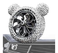 Car Fragrance Diffuser, Vent Clip Air Freshener, Auto Air Freshener Fan with Stylish and Elegant Design for a Luxurious Enjoyable Driving Experience, 1 pieza