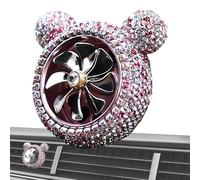 Car Fragrance Diffuser, Vent Clip Air Freshener, Auto Air Freshener Fan with Stylish and Elegant Design for a Luxurious Enjoyable Driving Experience, 1 pieza