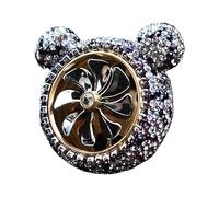 Car Fragrance Diffuser Vent Clip, Long-Lasting Glitter Air Freshener Fan, Stylish Car Odor Eliminator, Powerful Odor Neutralizer, Strong Scent Refresher, Ideal for Car, SUV, Truck