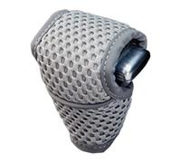 Car Gear Knob Protector, 12x7cm Ice Silk Car Shift Sleeve, Non-slip Handbrake Cover, Cloth Interior Part, Driving, Shifting, Styling, Protecting, Cooling