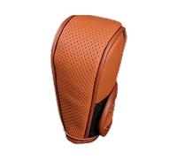 Car Gear Shift Cover PU Leather Automatic Knob Protector Sleeve Anti Slip Shifter Interior Styling Accessory | Universal Fit Transmission Lever Guard Decorative Upgrade For Most Cars SUV Sedan