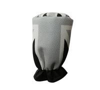 Car Gear Shift Cover - PU Leather Knob Protector Universal Fit, Comfortable Grip Interior Accessory, Wear Resistant Design | Stylish Gear Shift Cover for Cars SUVs Off Road Vehicles Driving Co