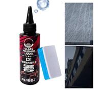 Car Glass Degreaser - 150g Windshield Polishing Paste, Durable Window Scratch Repair, Vehicle Mirror Cleaner| Powerful Formula With Easy Application And For Automotive Detailing Maintenance