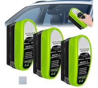 Car Glass Oil Film Remover,3pcs Automotive Oil Film Cleaning Brush,Liquido Limpiaparabrisas Limpieza Coche,Quitamanchas Para Parabrisas,Cepillo De Limpieza Película Aceite Para Automóviles