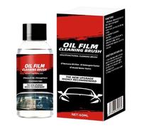 Car Glass Oil Film Remover - 60ml Anti Fog Fluid | Scratch Removal with Effective Cleaning for Car Shower Doors Interior Exterior Rain Oil Film Detailing Automotive Glass Maintenance