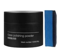 Car Glass Oil Film Remover - Car Window Degreaser | Windshield Film Removers, Polishing Windshield Glass Scratch Remover, 80g Coating Anti-Fog Cleaner Long-Lasting Shine Powder For Auto Mirrors Home