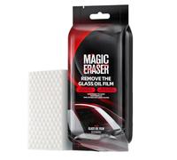 Car Glass Oil Film Remover - Sponge, Auto Cleaning Tool Solid Design | 5-Piece Glass Stain Removal Set For Detailers, Drivers, Fleet Managers, Trucks, RVs, Sedans, Road Trips, Vehicle Maintenance