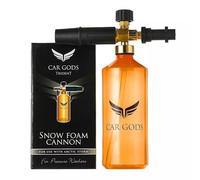 Car Gods Cañón/Lanzamiento de Espuma para Nieve Capacidad de Espuma de Alta Densidad - Capacidad para hasta 1 litro de Concentrado