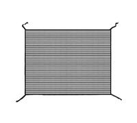 Car Grill Mesh - 100x70CM Rejilla Malla | Red Protectora Radiador - Poliéster | Anti Álamo Sauce Alerones, Protección Barro, Universal | Cubierta Radiador Coche, Ganchos Incluidos, Negro