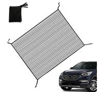 Car Grill Mesh - Polyester Front Radiator Cover | Engine Protection Anti Clogging Net For Vehicle Grille, Prevent Stone Dirt Leaf Debris From Entering Automotive Engine Space