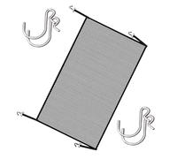 Car Grill Protection Net - Front Bumper Mesh Shield For Engine Hood Safety | Heavy-Duty Foldable Design With Fine Netting, Stone Leaf Debris Guard For SUV Minivan Van MPV Road Trips