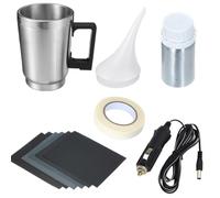 Car Headlight Restoration Kit, Auto Headlight Lens Polish Repair Kit with 200ML Repair Liquid, Atomizing Cup, Sandpaper, Glass Cleaning Tools for Repairing Yellowing, Fogging, Scratches, Oxidation