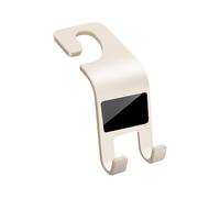Car Headrest Hooks - Heavy Duty Non Slip Seat Organizer for Bags Clothes | Universal Seat Back Hooks for Truck SUV Sedan Pickup Automotive Travel School Run Storage Accessory