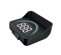Car Heads Up Display - Windshield Projection Speed Monitor, Overspeed Alarm Device | Real Time Driving Data Visualization System Digital Interface Kit With SUV RV Sedan Van Minivan Auto Vehicles Safe
