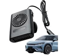 Car Heater, 12V Portable Auto Defroster Fan 5.31x4.13x2.99 inches, Fast Heating and Cooling Windshield Demister for Winter Driving Safety in Trucks Sedans and Daily Commute Use