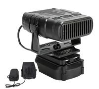 Car Heater - 4.92 Inches Adjustable Defogger for Quick Windshield Clearing, Portable Defroster with Heating Function, Vehicle Heater for Bathroom, Bedroom, and Camping Use